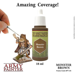 The Army Painter - Warpaints: Monster Brown, 18Ml./0.6 Oz