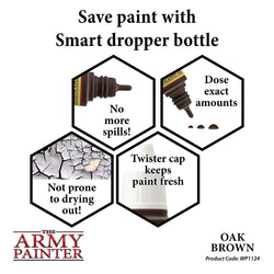 The Army Painter - Warpaints: Oak Brown, 18Ml./0.6 Oz