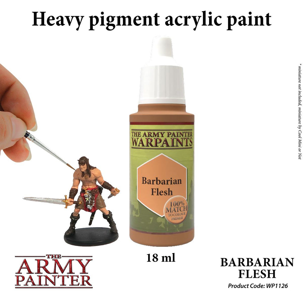 The Army Painter - Warpaints: Barbarian Flesh, 18Ml./0.6 Oz