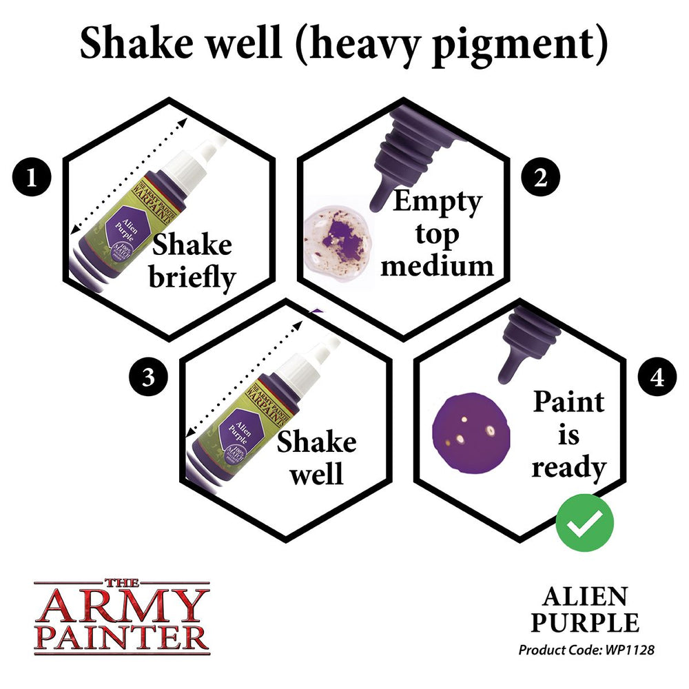 The Army Painter - Warpaints: Alien Purple, 18Ml./0.6 Oz