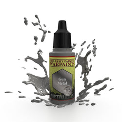 The Army Painter - Warpaints Metallics: Gun Metal, 18Ml./0.6 Oz