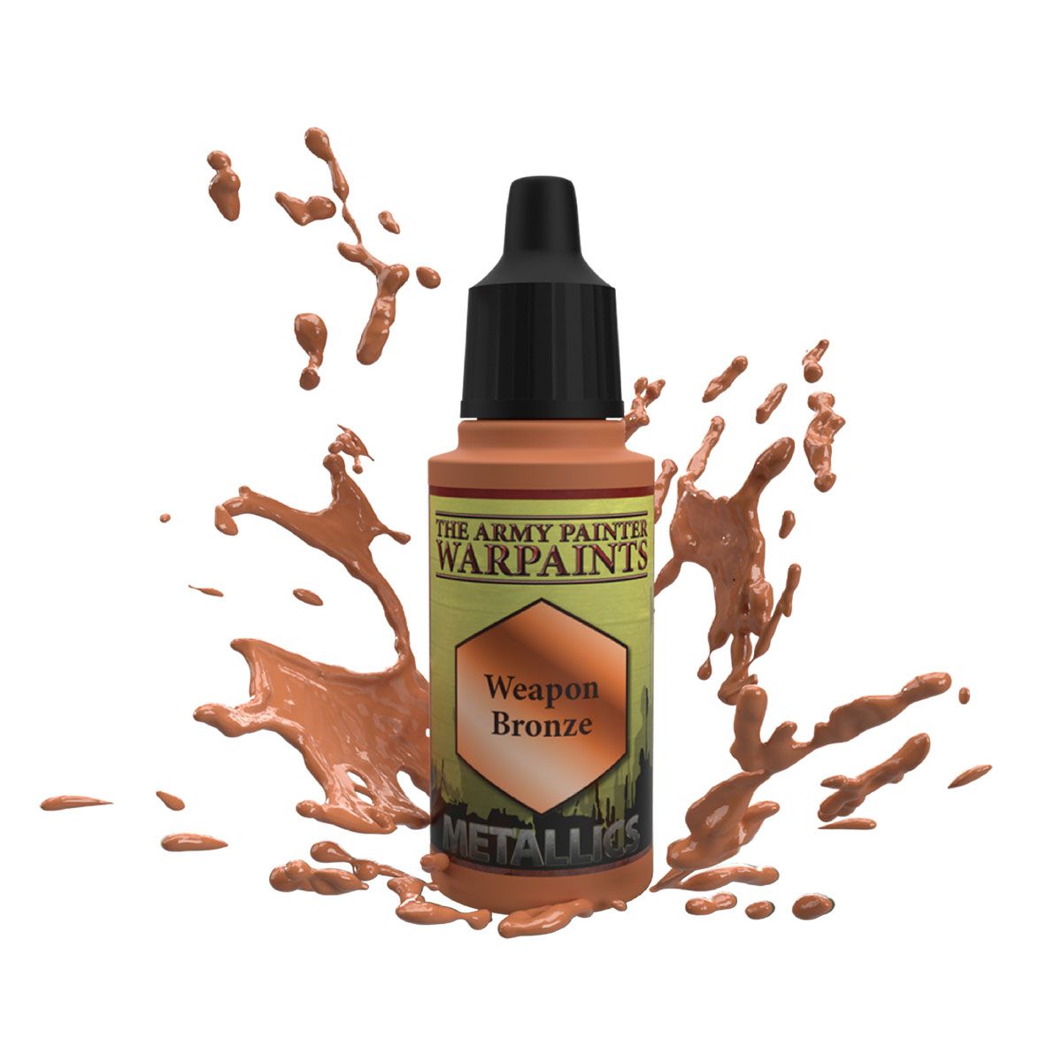 The Army Painter - Warpaints Metallics: Weapon Bronze, 18Ml./0.6 Oz