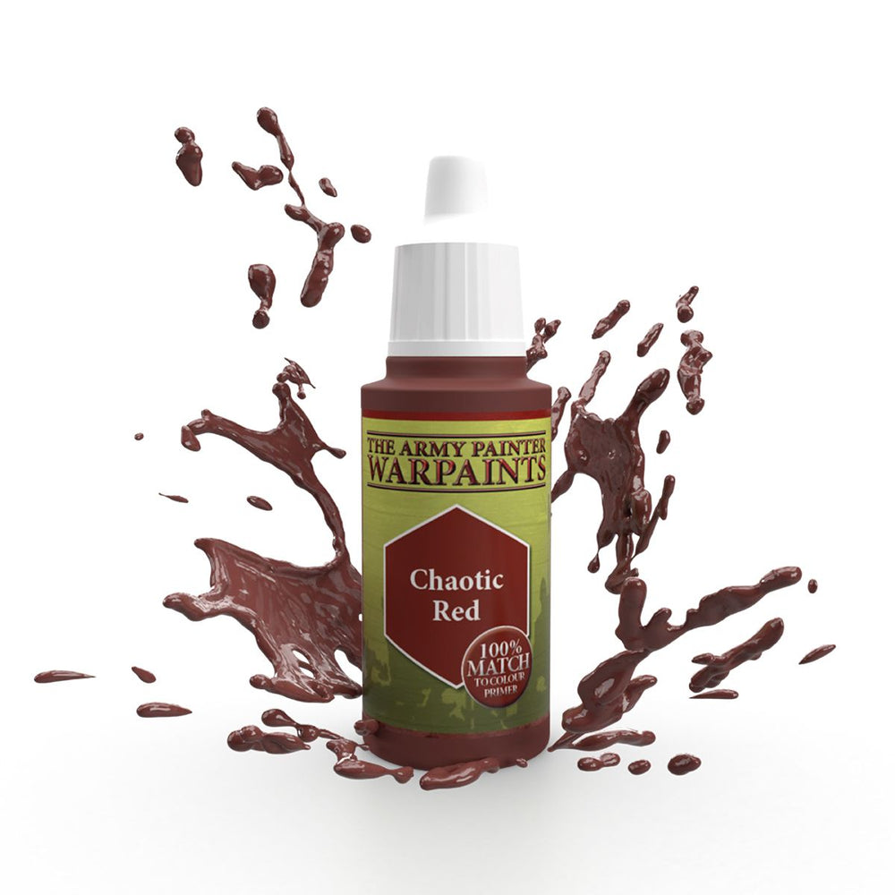 The Army Painter - Warpaints: Chaotic Red, 18Ml./0.6 Oz