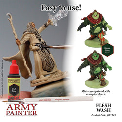 The Army Painter - Warpaints Washes: Flesh Wash, 18Ml./0.6 Oz