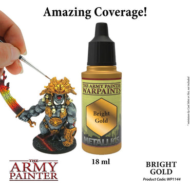 The Army Painter - Warpaints Metallics: Bright Gold, 18Ml./0.6 Oz