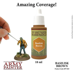 The Army Painter - Warpaints: Basilisk Brown, 18Ml./0.6 Oz