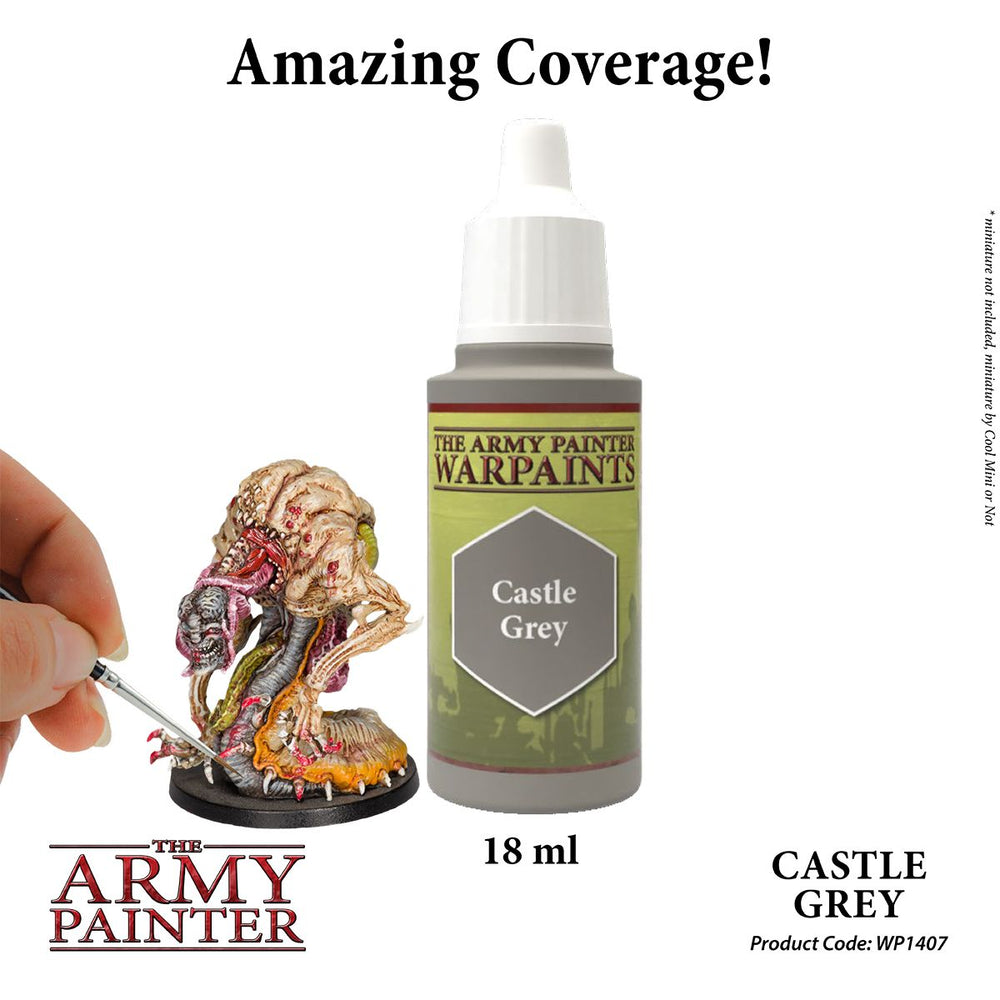 The Army Painter - Warpaints: Castle Grey, 18Ml./0.6 Oz