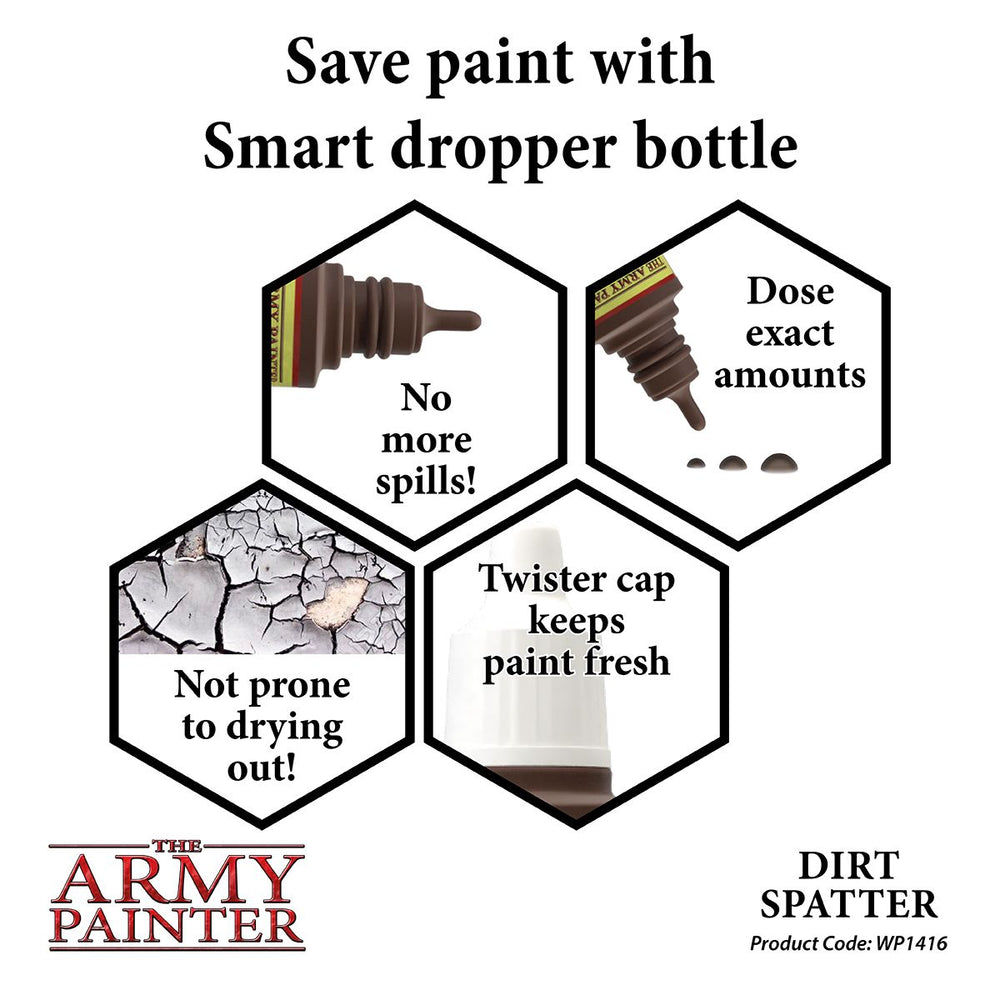 The Army Painter - Warpaints: Dirt Spatter, 18Ml./0.6 Oz