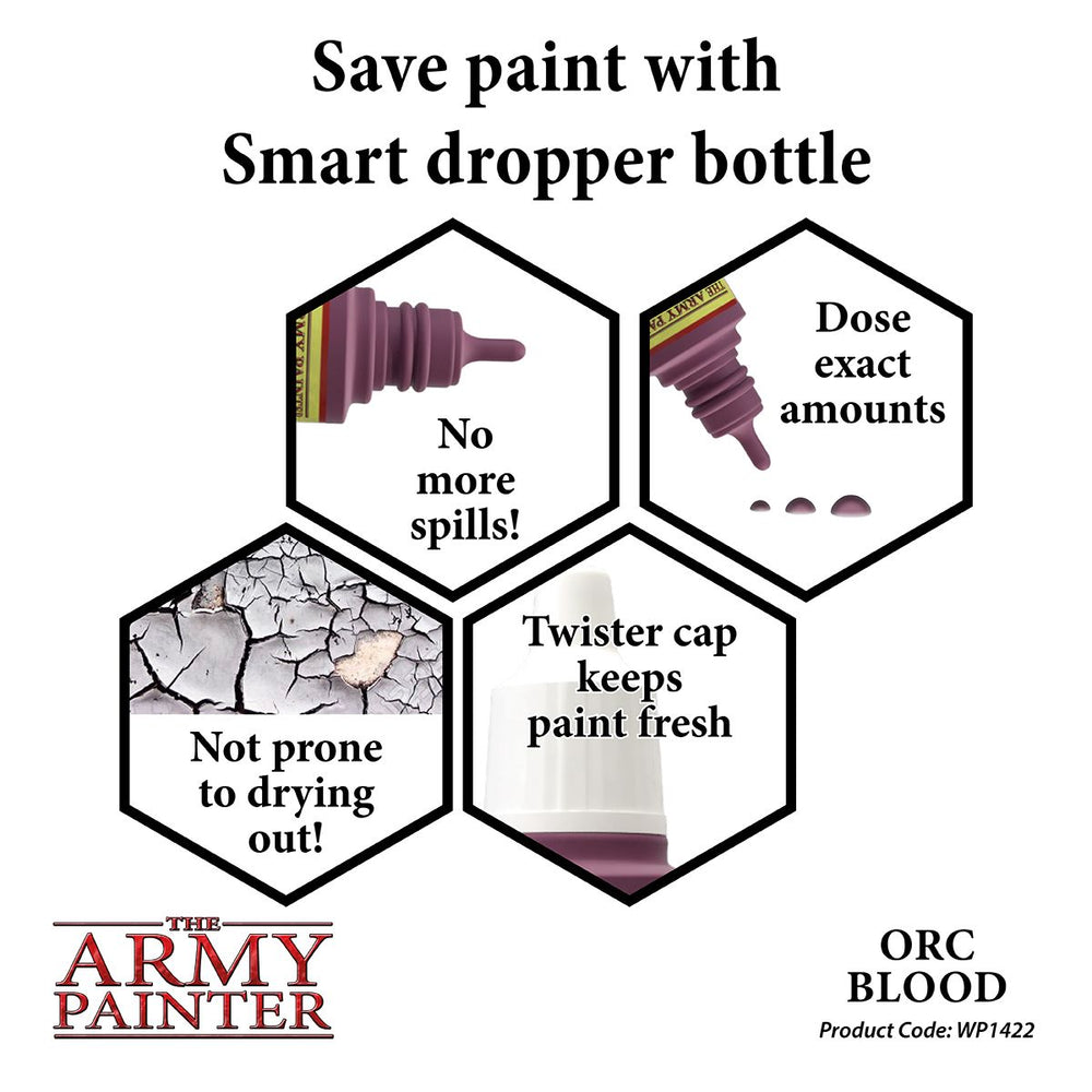 The Army Painter - Warpaints: Orc Blood, 18Ml./0.6 Oz