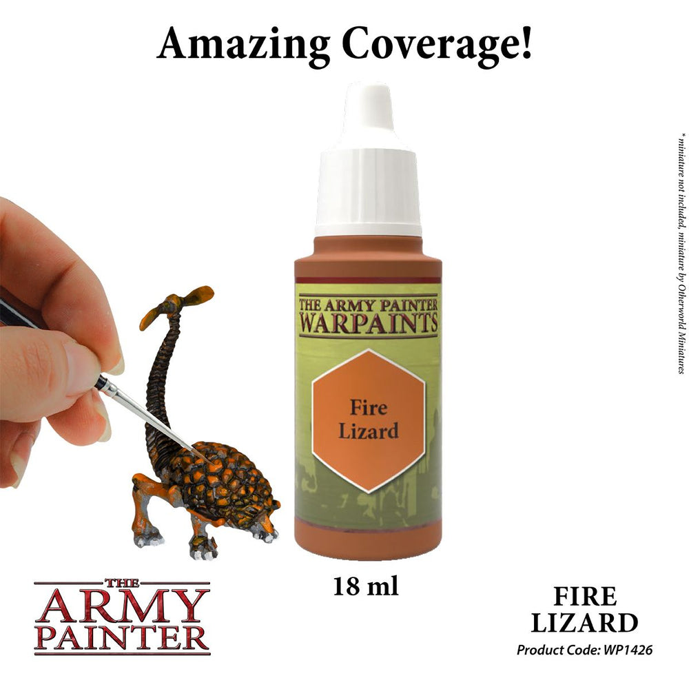 The Army Painter - Warpaints: Fire Lizard, 18Ml./0.6 Oz