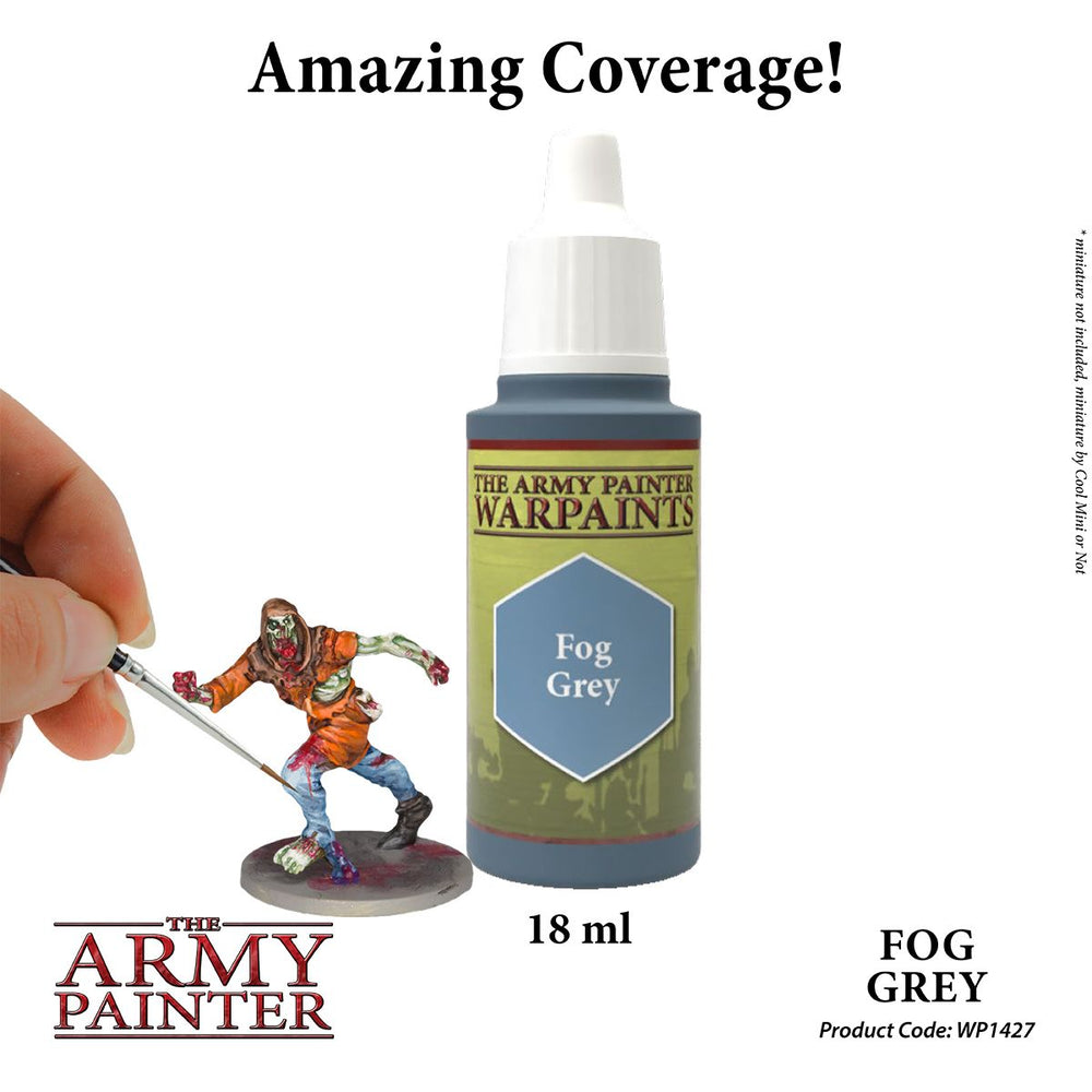 The Army Painter - Warpaints: Fog Grey, 18Ml./0.6 Oz