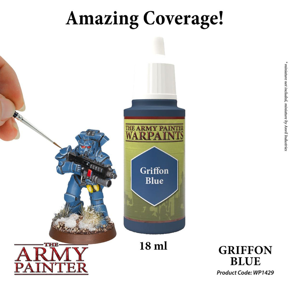 The Army Painter - Warpaints: Griffon Blue, 18Ml./0.6 Oz