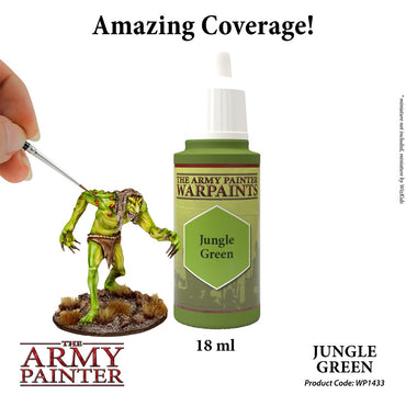 The Army Painter - Warpaints: Jungle Green, 18Ml./0.6 Oz