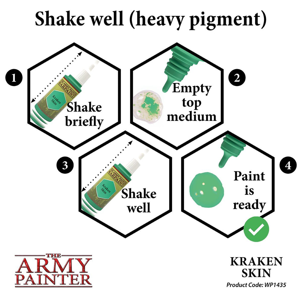 The Army Painter - Warpaints: Kraken Skin, 18Ml./0.6 Oz