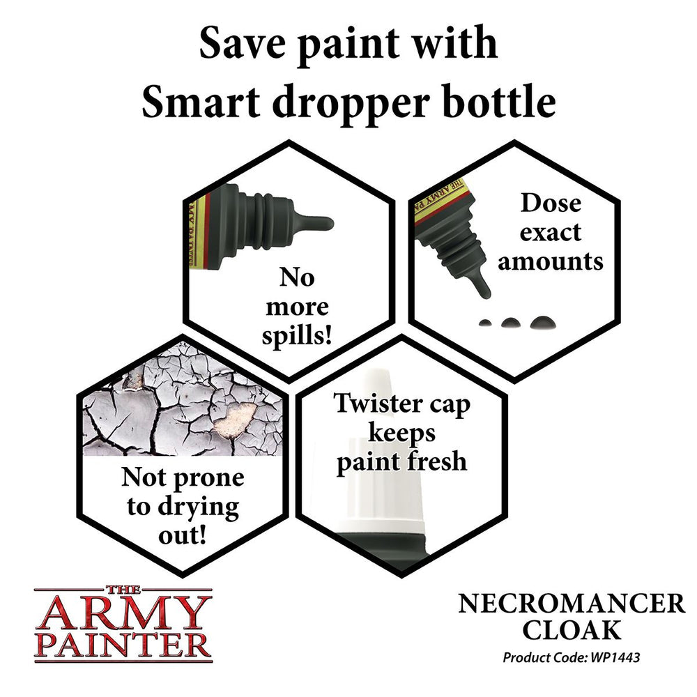 The Army Painter - Warpaints: Necromancer Cloak, 18Ml./0.6 Oz