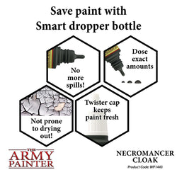 The Army Painter - Warpaints: Necromancer Cloak, 18Ml./0.6 Oz