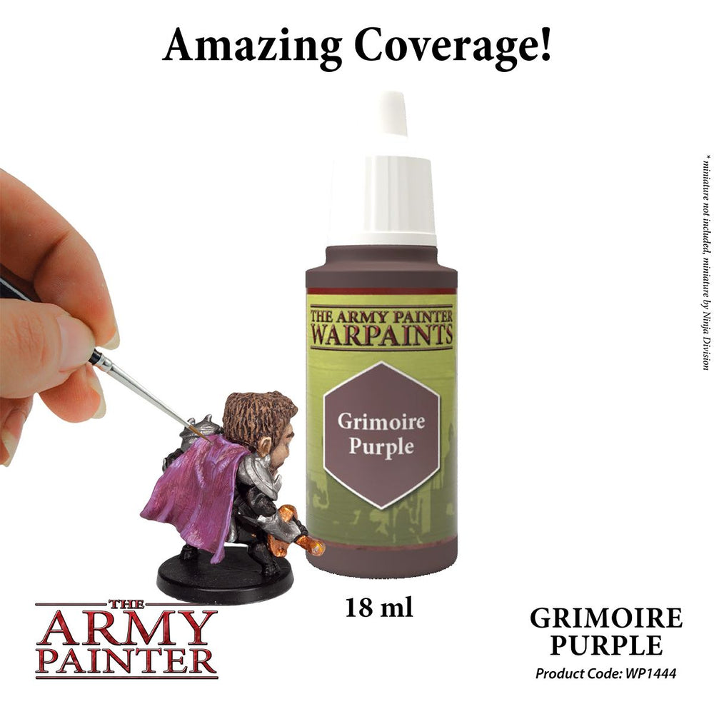 The Army Painter - Warpaints: Grimoire Purple, 18Ml./0.6 Oz