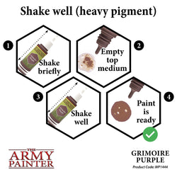 The Army Painter - Warpaints: Grimoire Purple, 18Ml./0.6 Oz