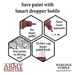 The Army Painter - Warpaints: Warlock Purple, 18Ml./0.6 Oz