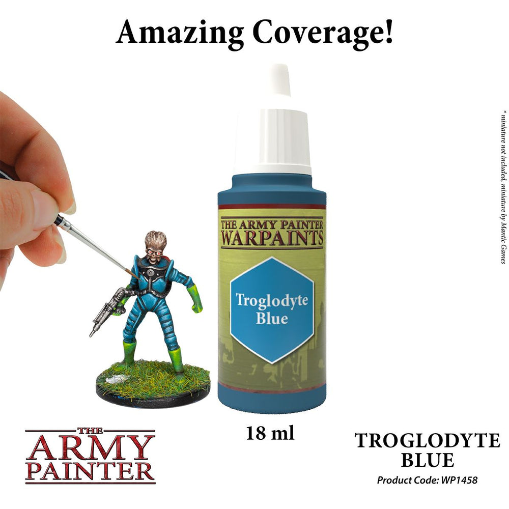 The Army Painter - Warpaints: Troglodyte Blue, 18Ml./0.6 Oz