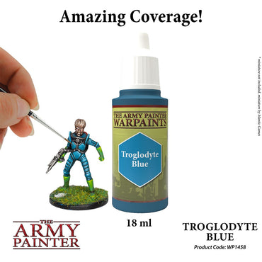 The Army Painter - Warpaints: Troglodyte Blue, 18Ml./0.6 Oz