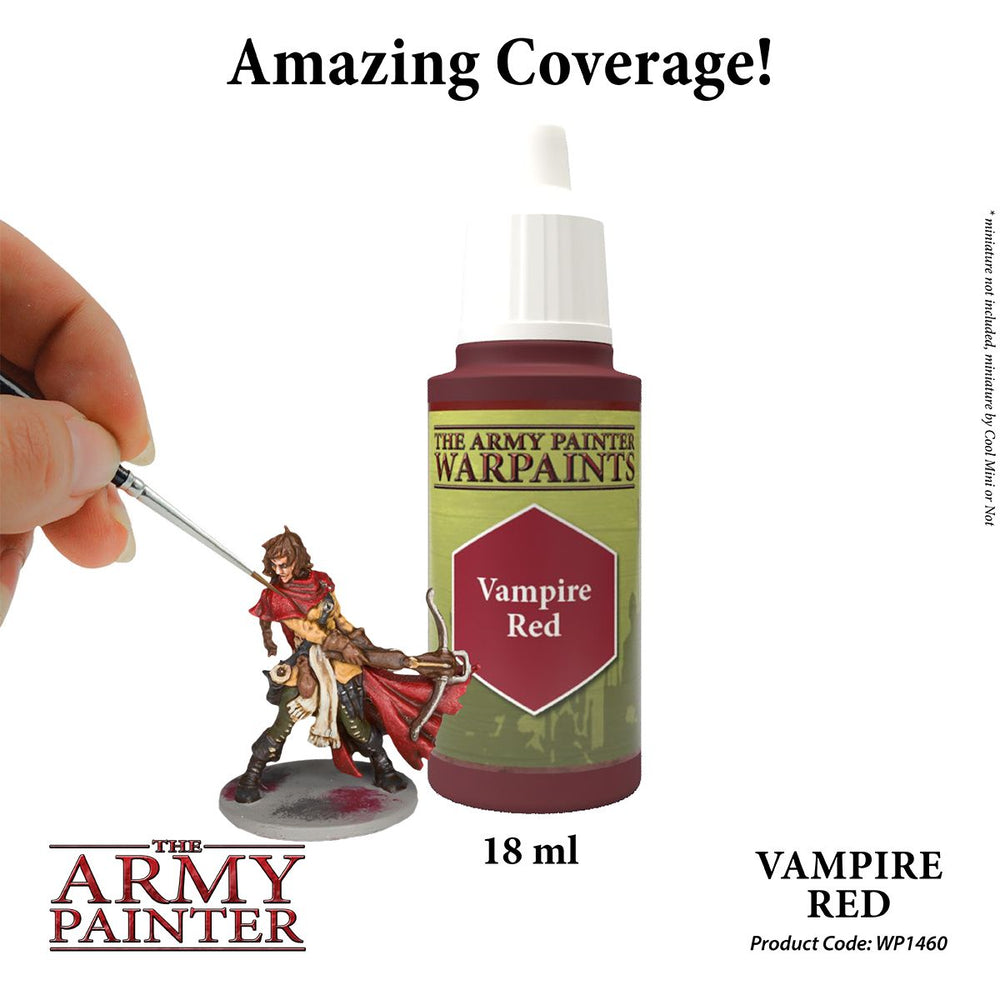 The Army Painter - Warpaints: Vampire Red, 18Ml./0.6 Oz