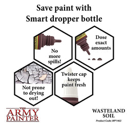 The Army Painter - Warpaints: Wasteland Soil, 18Ml./0.6 Oz