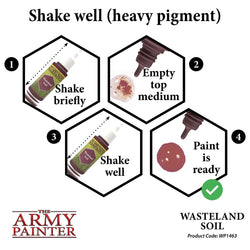 The Army Painter - Warpaints: Wasteland Soil, 18Ml./0.6 Oz