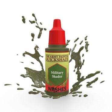 The Army Painter - Warpaints Washes: Military Shader, 18Ml./0.6 Oz