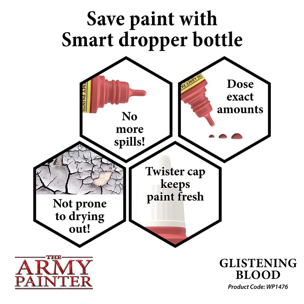 The Army Painter - Warpaints Effects: Glistening Blood, 18Ml./0.6 Oz