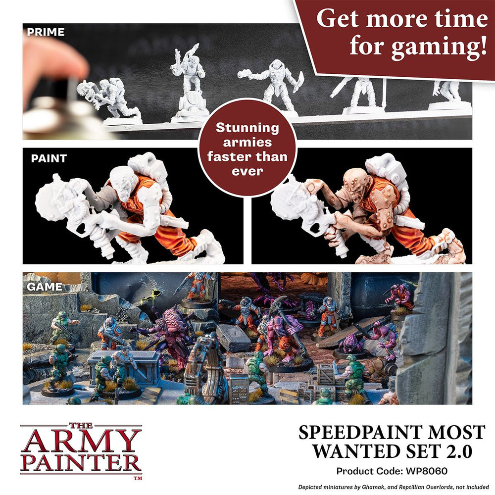 The Army Painter - Speedpaint Most Wanted Set 2.0