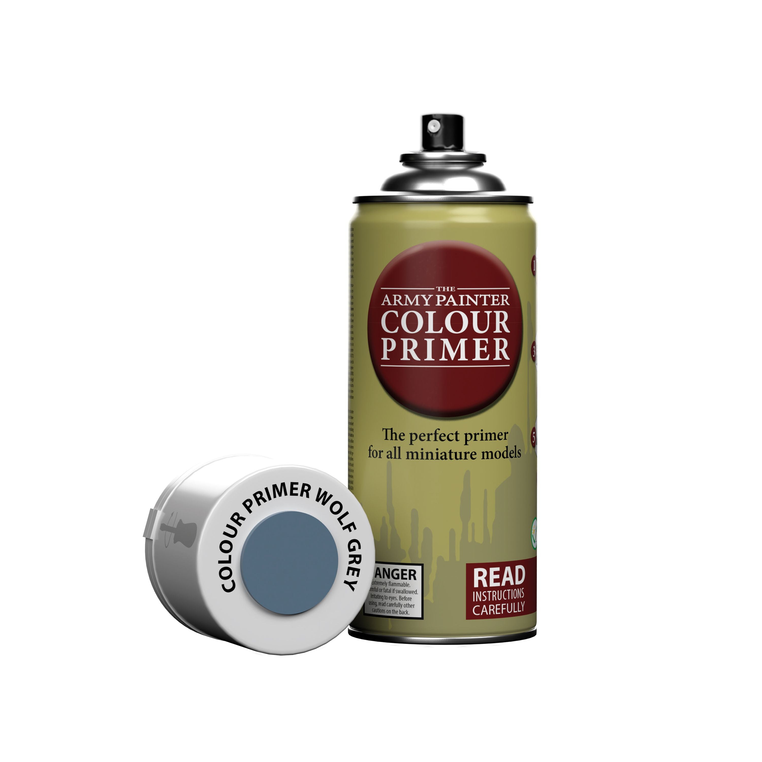 The Army Painter - Colour Spray Primer: Wolf Grey, 402g