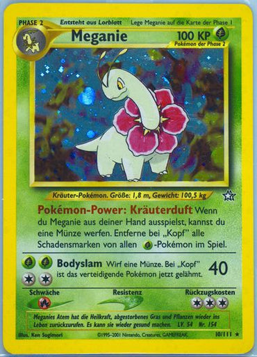 Meganium (10/111) GERMAN [Neo Genesis Unlimited]