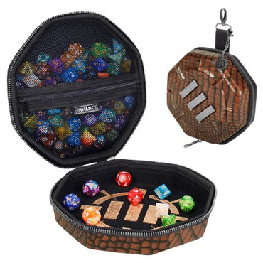 Enhance: Dice Case Collector's Edition Brown