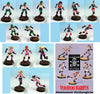 Impact City Roller Derby + Unpainted Skater Minis w/No Helmets (2012) [New In Box]