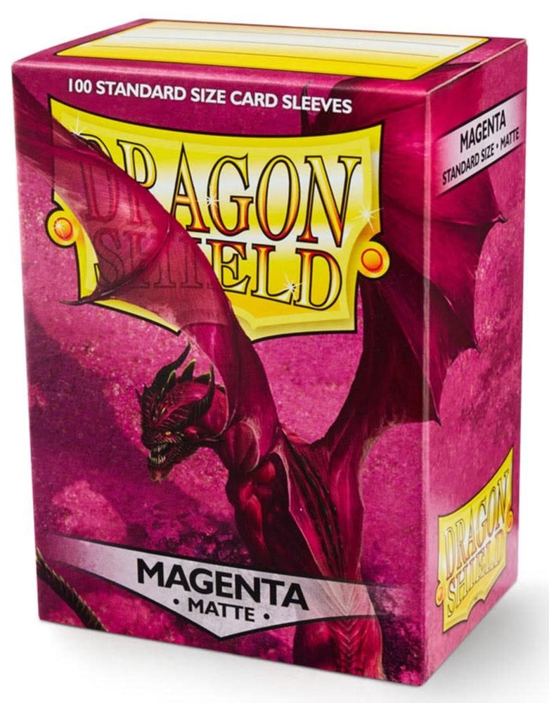 100ct Matte Sleeves - Standard Size - Magenta