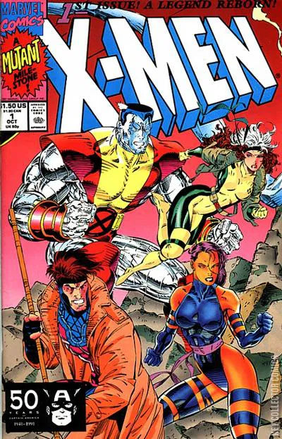 X-Men #1 (1991) B Cover - Direct