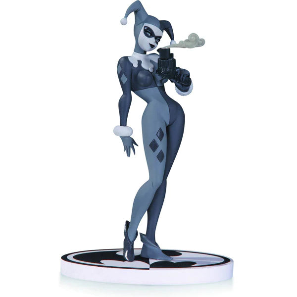 Batman Black and White Statue Harley Quinn By Bruce Tim