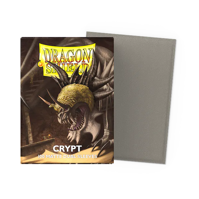 100ct Dual Matte Sleeves - Standard Size - Crypt