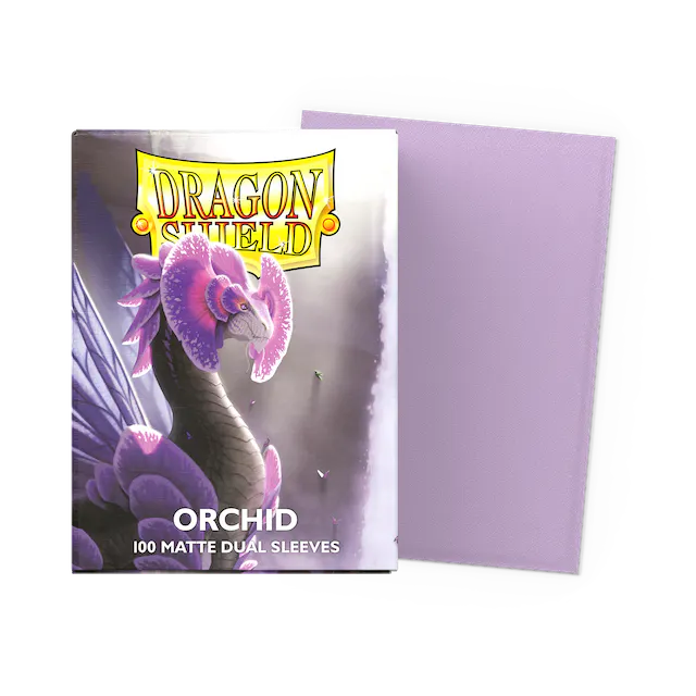 100ct Dual Matte Sleeves - Standard Size - Orchid