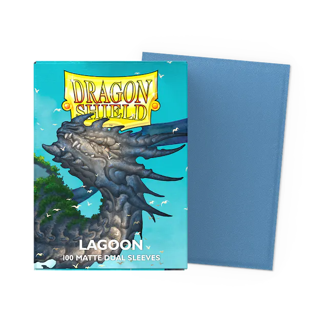 100ct Dual Matte Sleeves - Standard Size - Lagoon