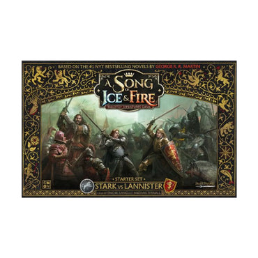 A Song of Fire and Ice Miniatures Game Starter Set - Stark vs Lannister (OOP)