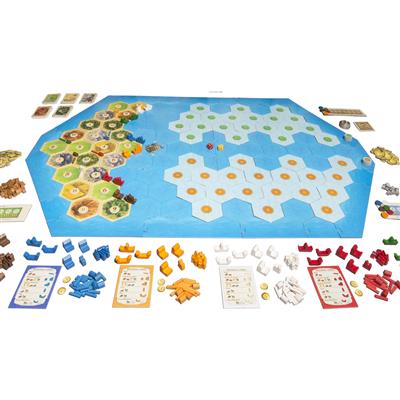 CATAN 5-6 Player Extension: Explorers and Pirates