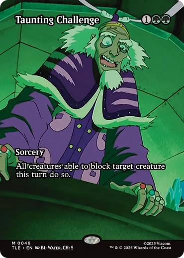 Taunting Challenge (Borderless) [Avatar: The Last Airbender: Eternal-Legal]