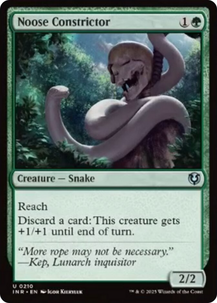 Noose Constrictor [Innistrad Remastered]