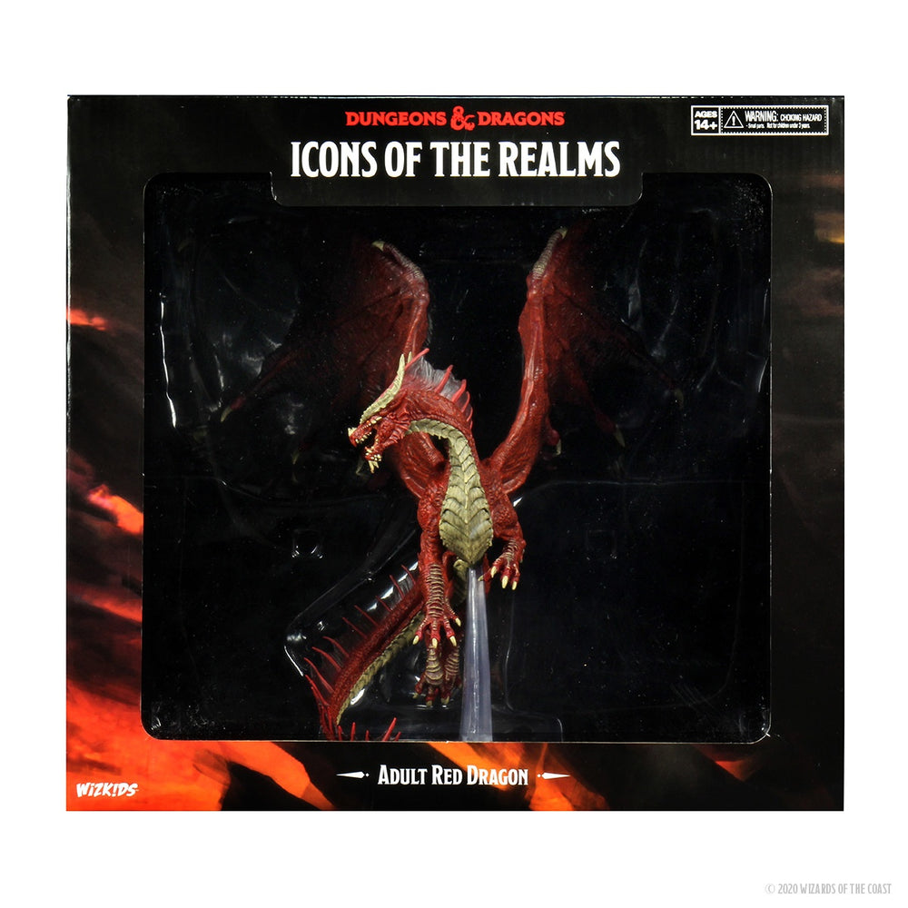 Dungeons & Dragons Icons Of The Realms Adult Red Dragon