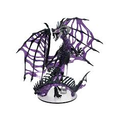 Dungeons & Dragons: Icons of the Realms - Black Dracolich Boxed Miniature