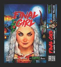 Final Girl the North pole Nightmare - Staring Krampus the Horned Devil