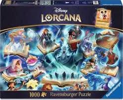 Disney Lorcana TCG: Glimmers of the Realm 1000 pc Puzzle - Sapphire