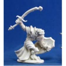 Reaper Miniature - Dark Heaven Dragonman Warrior